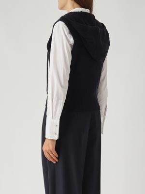 4. Gilet donna Mescal in lana e cachemire Navy