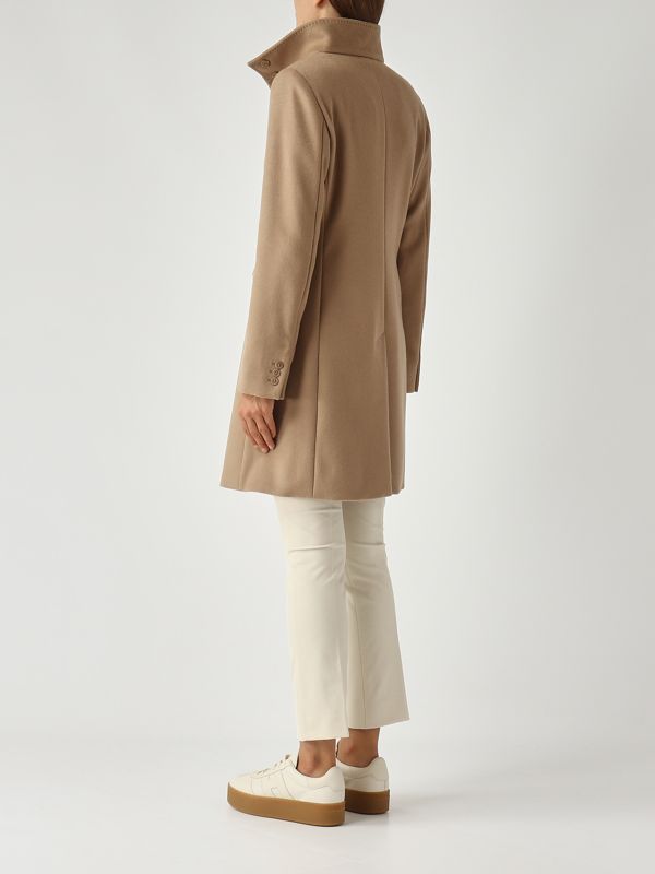 5. Abrigo de mujer Agnese de lana Camello Max Mara Studio 2526016162600