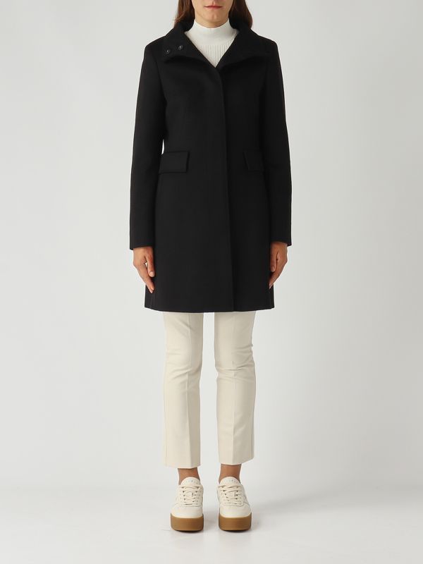 2. Manteau de laine Agnese pour femme Noir Max Mara Studio 2526016162600
