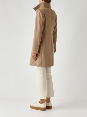 5. Abrigo de mujer Agnese de lana Camello