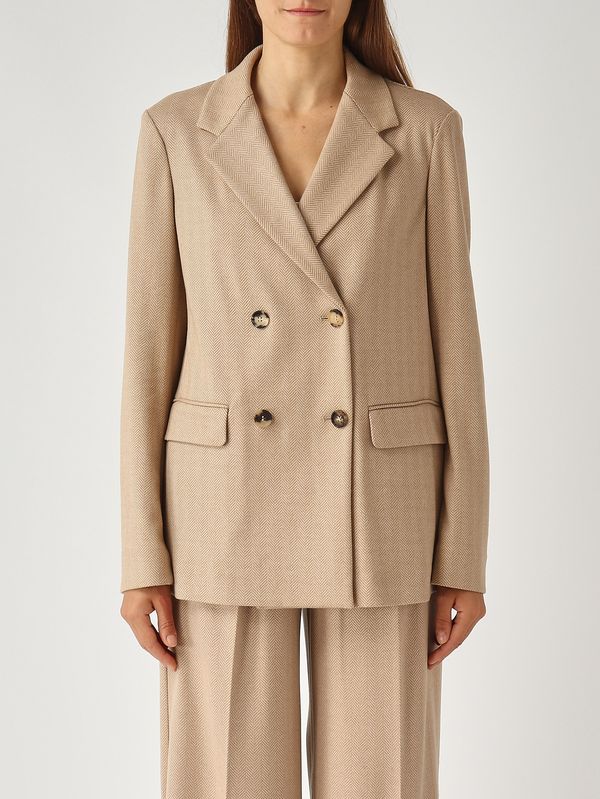 1. Giacca donna Albania in misto viscosa Cammello MM Max Mara 2526916068600