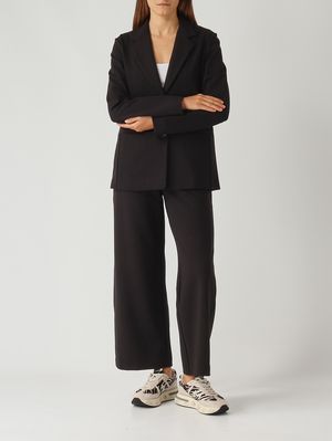 2. Chaqueta de mujer Solange en mezcla de viscosa elástica Negro