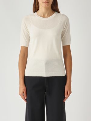 Pull femme Yen en laine et cachemire Ivoire MM Max Mara