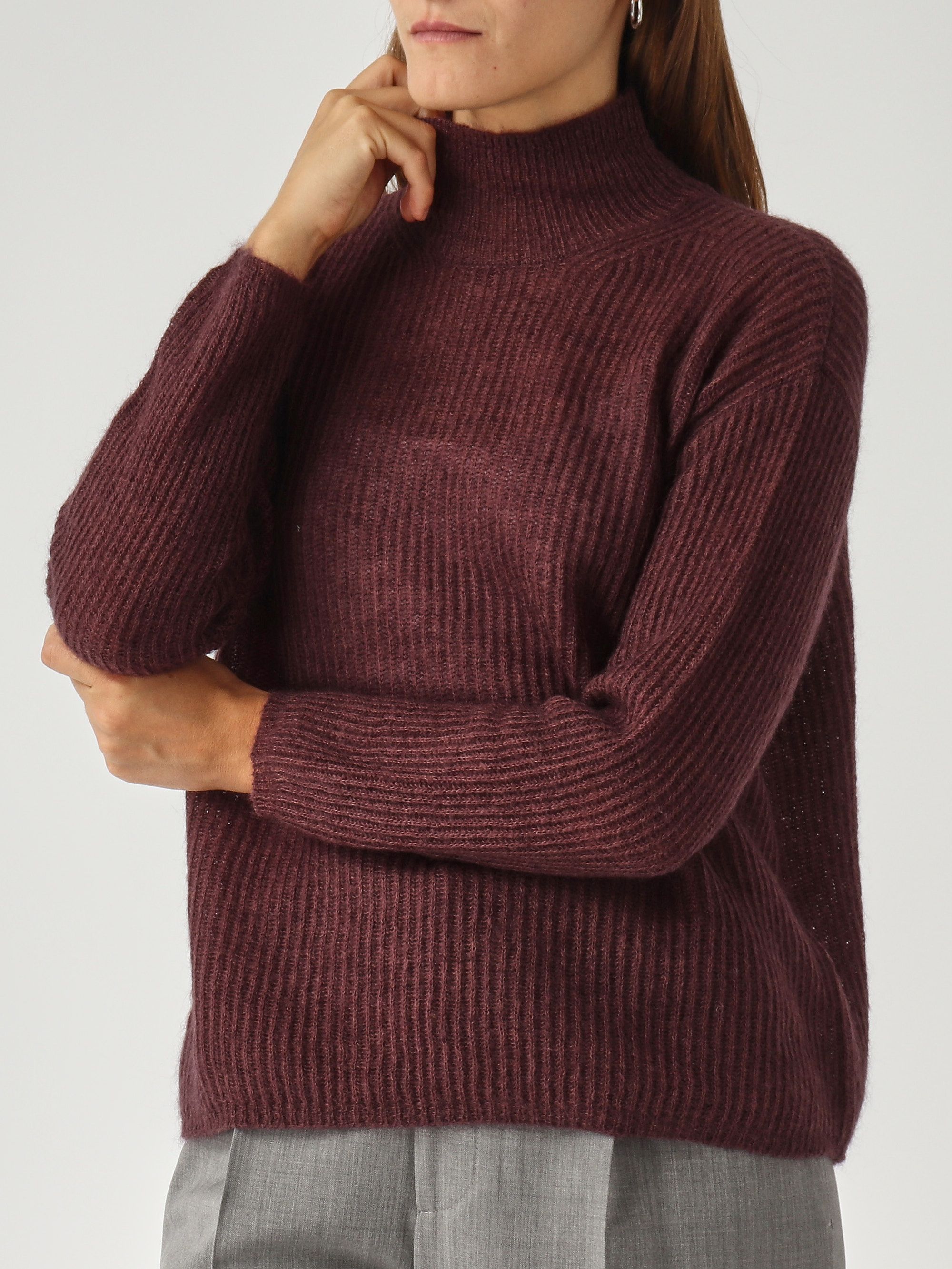 Tenna women's cub in mixed mohair 2526366188600 Pomace | Caposerio.com