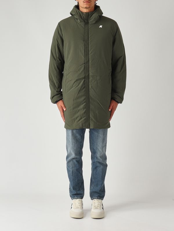K-Way Jacob St Warm Double men's jacket in waterproof fabric