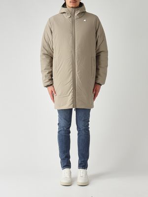 2. Veste homme Jacob St Warm Double en tissu imperméable Militaire-Sauge