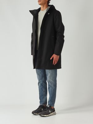 3. Giacca uomo Thomas Bonded in tessuto impermeabile Nero