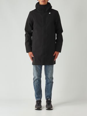 Herno technical fabric parka with down filling for men