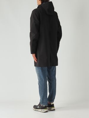 4. Giacca uomo Thomas Bonded in tessuto impermeabile Nero