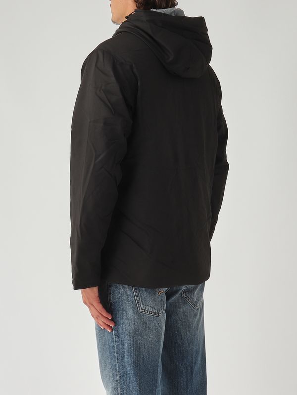 4. Veste homme Jacko Twill Marmotte en tissu imperméable Noir K-Way k8133dw