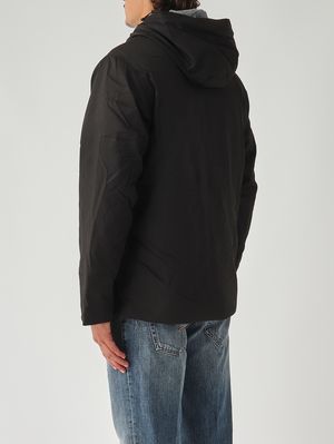 4. Veste homme Jacko Twill Marmotte en tissu imperméable Noir