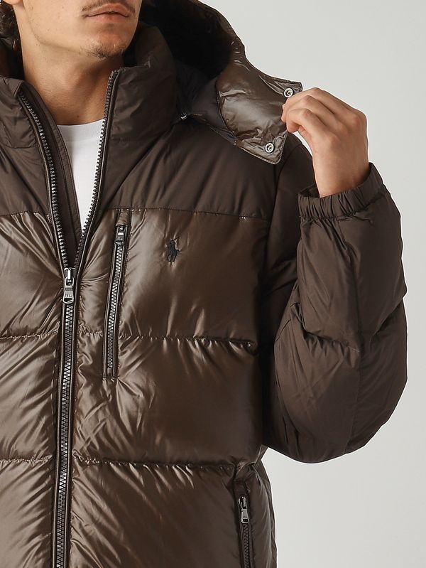5. Chaqueta de hombre Gorham en nailon bimaterial Marrón Polo Ralph Lauren 710967786