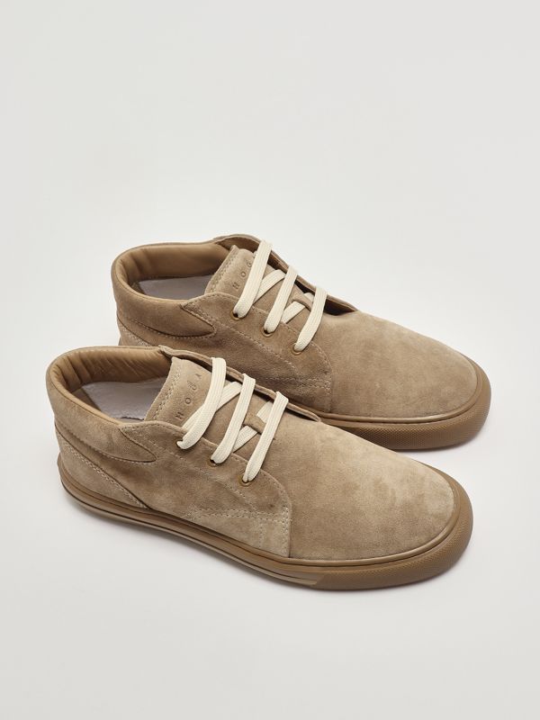 2. Chaussures à lacets H691 en daim pour homme Sable Hogan hxm6910fs80btm