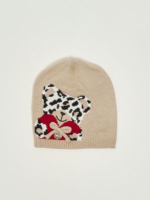1. Chapeau fille en viscose lurex Or