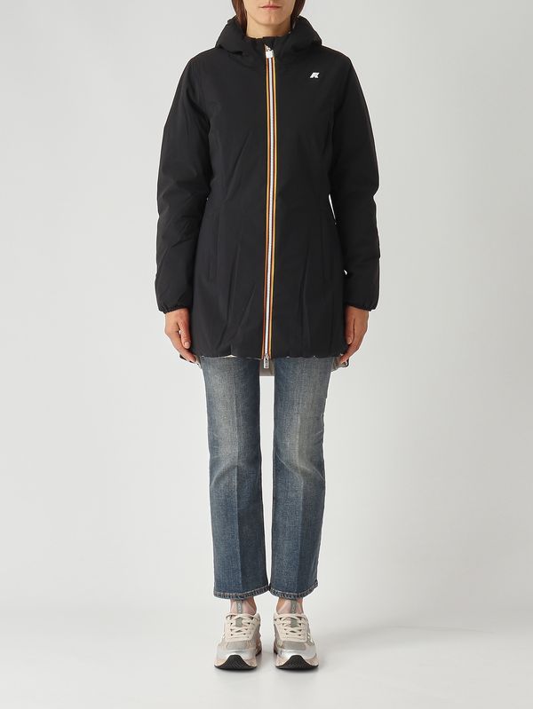 Veste Femme DKNY Noire, Capuche Coupe-vent, Motif Dallas Cowboys, Modèle Stella Rare, Taille L