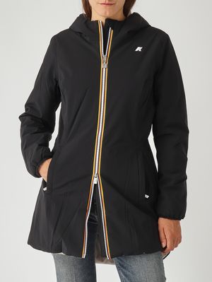 6. Giacca donna Denise St Warm Double in nylon stretch Nero-Beige
