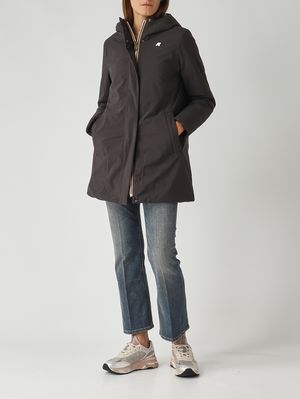 2. Veste femme Sophie Soft Touch Marmotte en tissu imperméable Noir