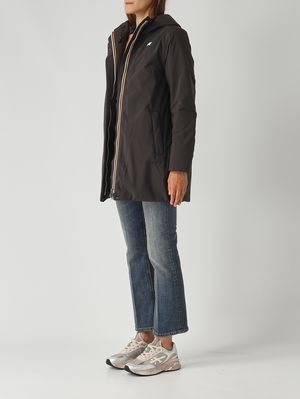 3. Veste femme Sophie Soft Touch Marmotte en tissu imperméable Noir