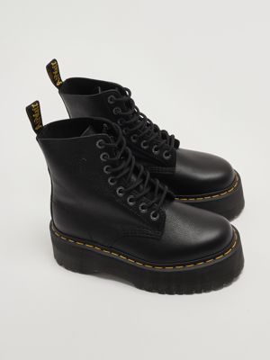2. Botas de mujer 1460 Pascal Max de piel Negro