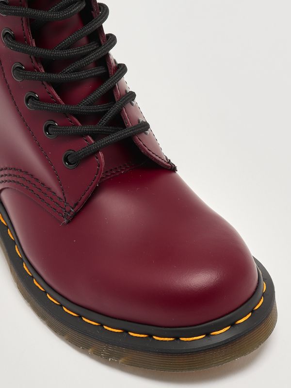 5. Anfibi donna 1460 in pelle smooth Cherry Red Dr. Martens 11822600