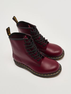 2. Anfibi donna 1460 in pelle smooth Cherry Red