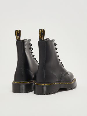 3. Bex 1460 smooth leather ankle boots for women Black