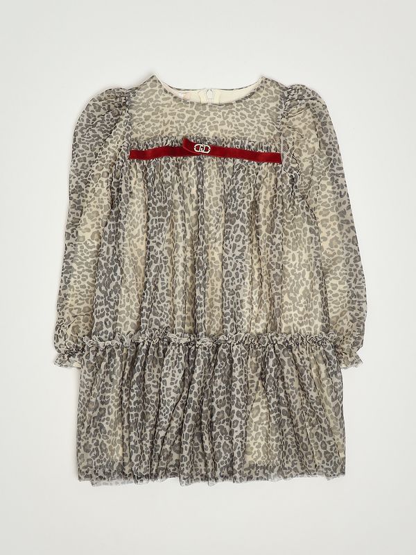 1. Vestido de niña en tul Manchado Liu Jo kf5102j6597