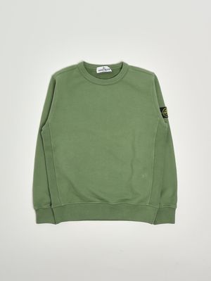 1. Sweat-shirt enfant en coton Sauge