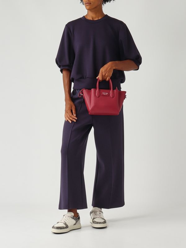 2. Stretch viscose blend trousers for women Blue Meimeij m5fd12