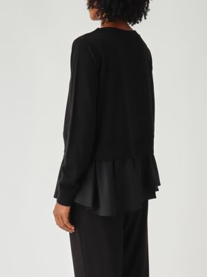 4. Maglia donna in lana vergine Nero