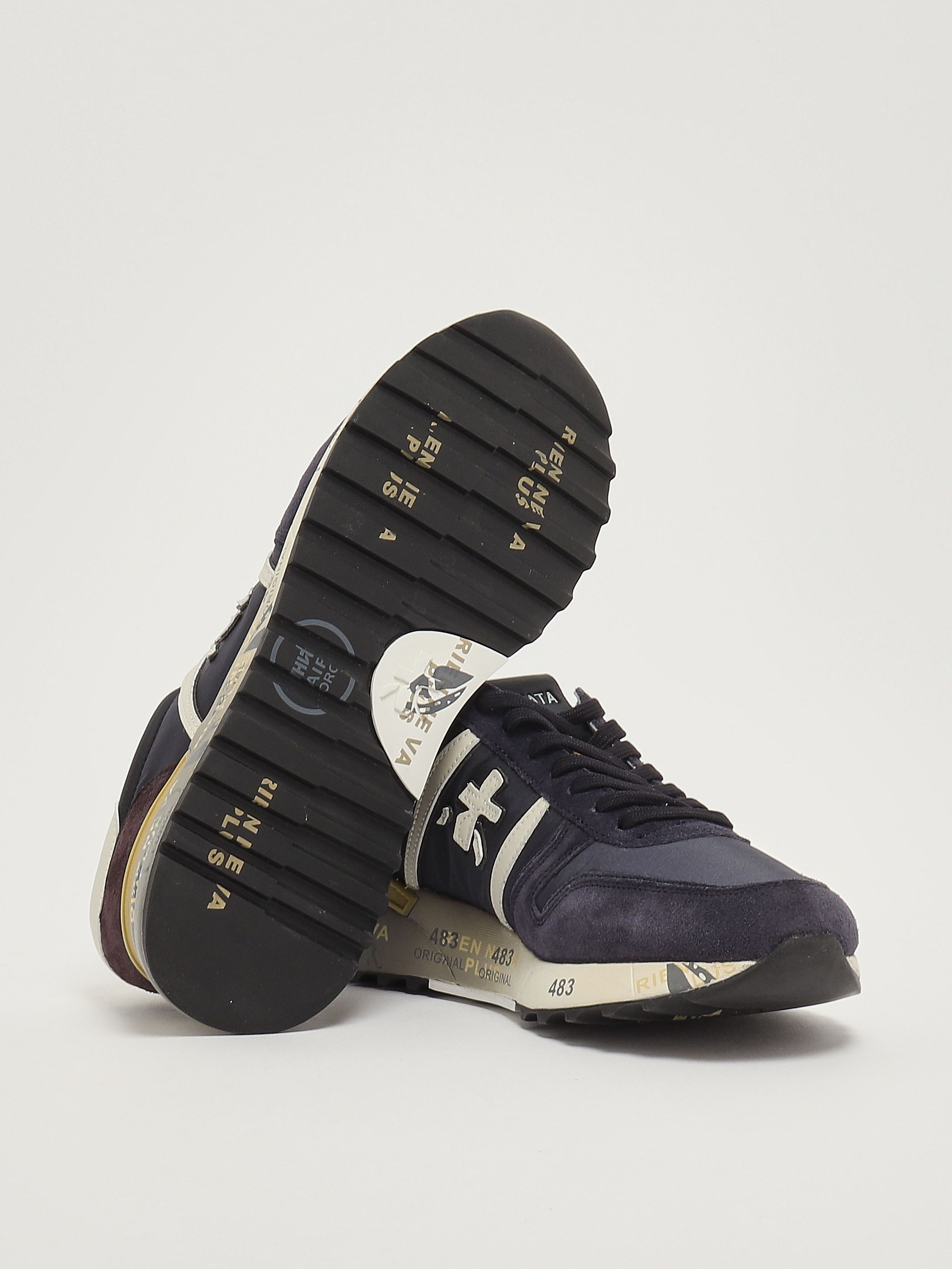 Naturino Sneaker Bambino In Pelle E Tessuto Tecnico - Chiusura A Doppio Strappo, Suola In Gomma - 2