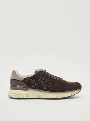 Mick 7898 suede sneakers for men Brown Premiata