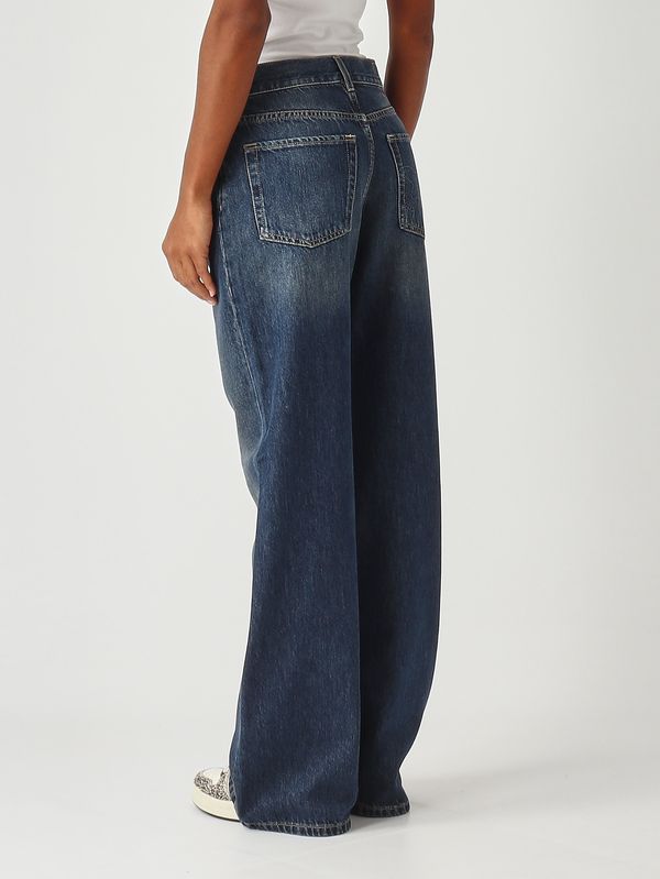 4. Jeans de mujer Wanda en algodón y lycra Denim vintage Pinko 101733a2rq