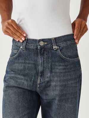5. Jeans de mujer Wanda en algodón y lycra Denim vintage