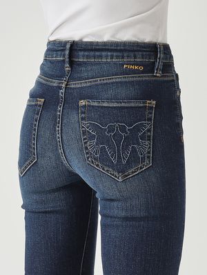5. Damen Britney Bootcut Jeans aus Stretch-Baumwolle Dunkler Denim