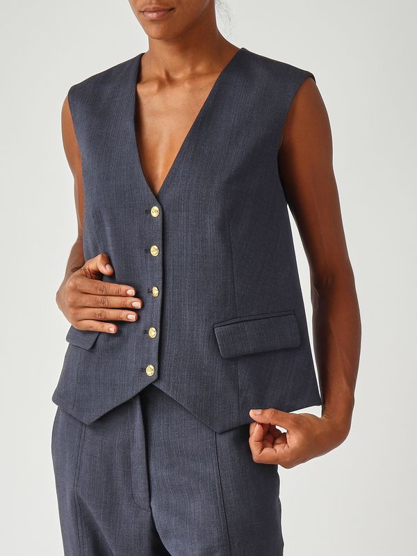 トップス santaku lipstop washer nylon vest santaku ベストlipstop washer nylon vest