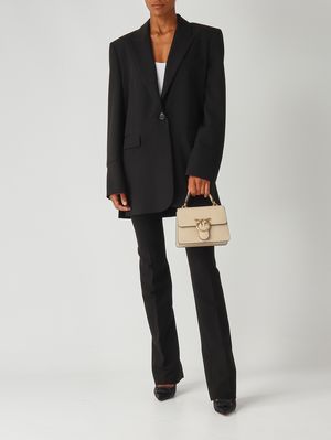 2. Blazer donna Kamut in misto viscosa stretch Nero