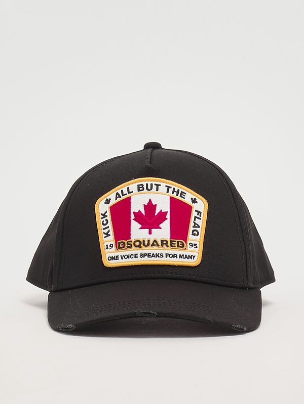 1. Kids' cotton hat Black Dsquared2 dq3117d00yt