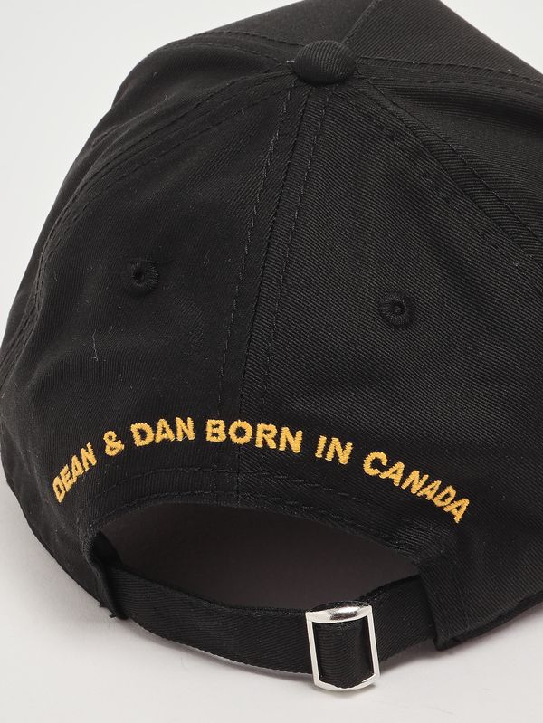 3. Kids' cotton hat Black Dsquared2 dq3117d00yt