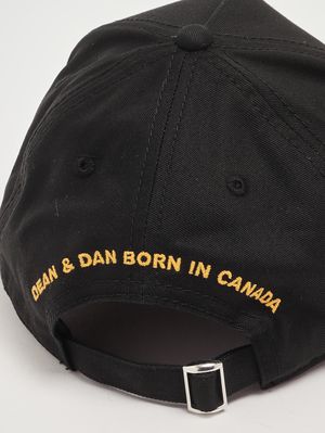 3. Kids' cotton hat Black