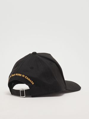 2. Kids' cotton hat Black