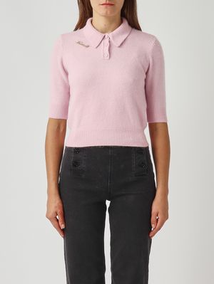 Women’s alpaca-blend sweater Lavender Twinset