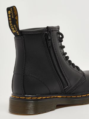 5. Anfibi bambina 1460 T Softy in pelle Nero