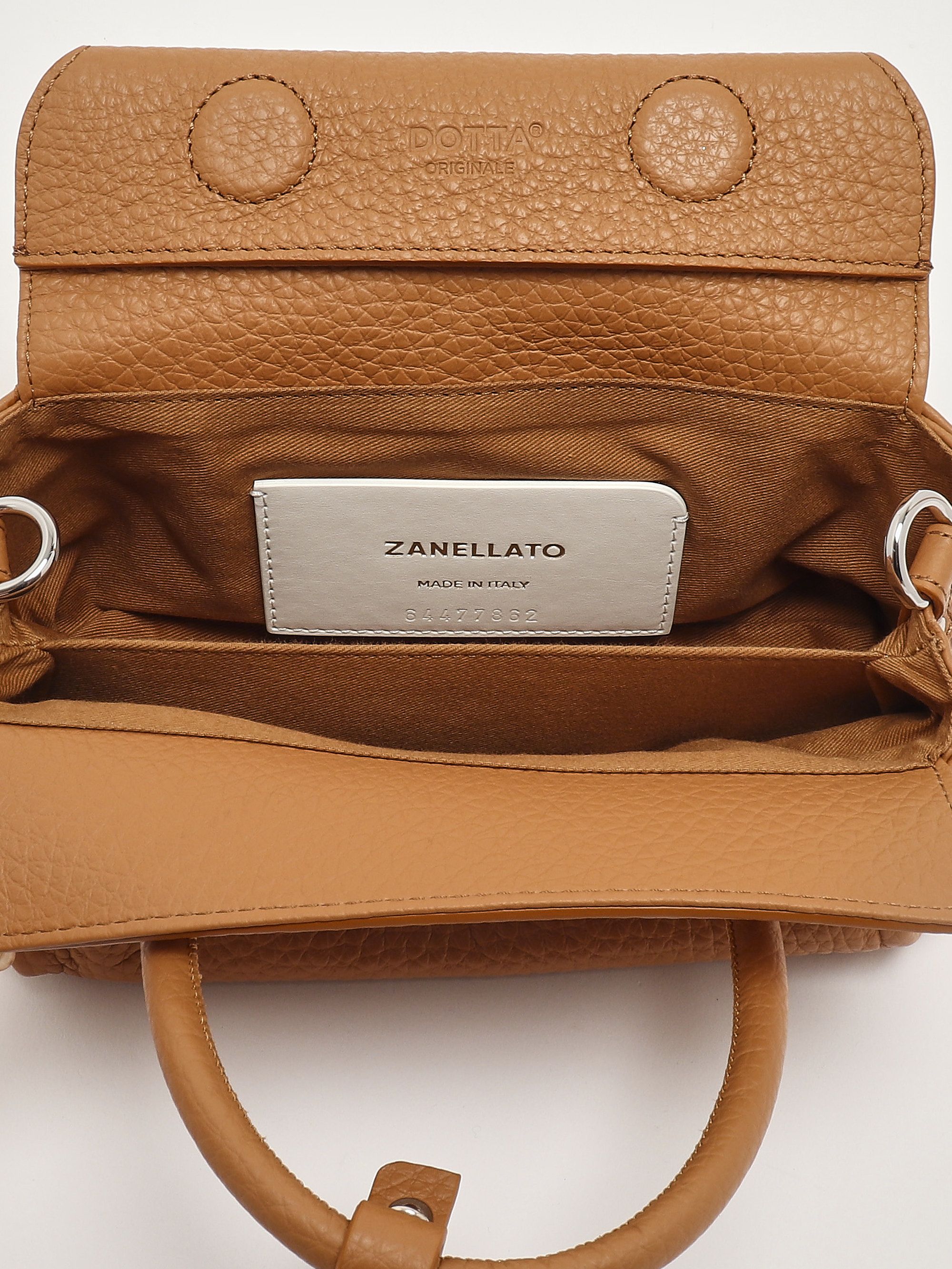 Dotta Baby Zashmere Suede Top Handle Bag - Cactus Brown Dorsoduro