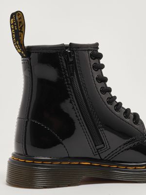 5. Girl's 1460 T Leather Ankle Boots Black