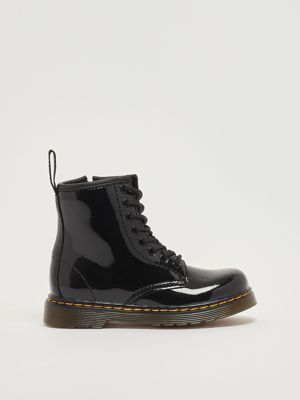 Girl's 1460 J leather boots Black Dr. Martens