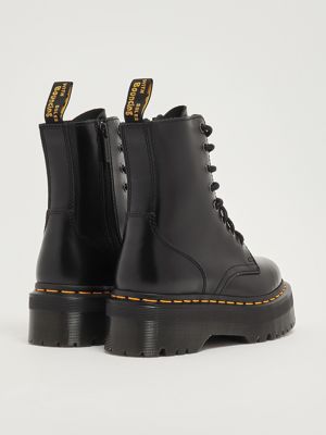 3. Botas Jadon para mujer de piel Negro