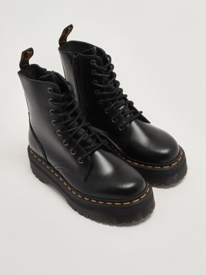 2. Botas Jadon para mujer de piel Negro