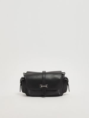 Borsa donna Flap in pelle Nero Hogan