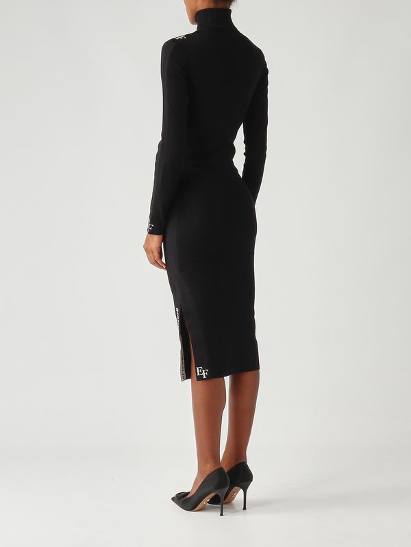 4. Women's knit dress Black-Milk Elisabetta Franchi am03s56e2